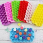 37-GRID HONEYCOMB SILICONE POPSICLE & ICE MOULD MAKER WITH LID - Image 7