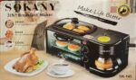 3in1 MULTIFUNCTION 1050WATT BREAKFAST MAKER (FOR GRILLING, TOASTING, BAKING, RE-HEATING, COFFEE MAKER) - Image 2