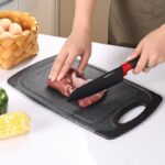 ANTIBACTERIAL NON-STICK MARBLE IMITATION THICKENED REVERSIBLE CUTTING & CHOPPING BOARD - Image 3