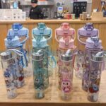 3PCS/SET HIGH QUALITY CUTE CARTOON WATER BOTTLE