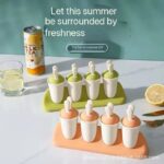 4 SLOTS REUSABLE PULL-OFF POPSICLE MOLD MAKER - Image 4