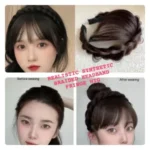 PREMIUM REALISTIC BRAIDED HEADBAND FRINGE WIG