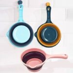 COLLAPSIBLE SILICONE-PLASTIC LONG HANDLE BAILER / SCOOP BOWL - Image 4