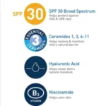 CERAVE (AM) BROAD SPECTRUM SPF FACIAL MOISTURIZING LOTION WITH NICOTINAMIDE HYALURONIC ACID ESSENCE (89ML) - Image 3