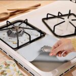 4in1 NON-STICK FOIL GAS/STOVETOP REUSABLE LINER COVER SHIELD
