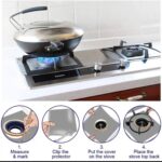 4in1 NON-STICK FOIL GAS/STOVETOP REUSABLE LINER COVER SHIELD - Image 4