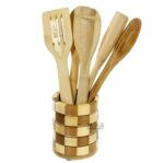BIGGEST SIZED WOODEN KITCHEN 5PCS COOKING SPOON SET - Image 2
