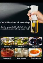 500ML MULTIPURPOSE SILICONE PLASTIC CONTAINER OIL SPRAYER/DISPENSER - Image 3