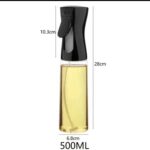 500ML MULTIPURPOSE SILICONE PLASTIC CONTAINER OIL SPRAYER/DISPENSER - Image 6