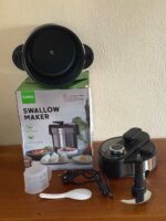 5L SYINIX FULLY AUTOMATIC ONE-TOUCH MULTIFUNCTIONAL COOKING & POUNDING ELECTRIC SWALLOW MAKER - Image 5