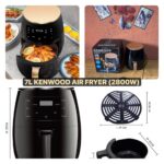 7L KENWOOD MULTIFUNCTIONAL OIL-FREE TOUCH SCREEN ELECTRIC AIR FRY