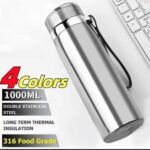 1000ML COLD & HOT THERMAL INSULATION VACUUM FLASK - Image 2