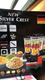 8500W SILVER CREST MULTIFUNCTIONAL DOUBLE CUP BLENDER & GRINDER - Image 5