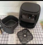 8L SILVER CREST MULTIFUNCTIONAL OIL-FREE TOUCH SCREEN ELECTRIC AIR FRYER - Image 3