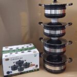 8PCS HOFFNER THICKENED NONSTICK COOKWARE / POT SET (HF-8005)