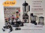 BARDEFU 9525 PURE COPPER MOTOR ‘8-IN-1’ HEAVY DUTY MULTIFUNCTIONAL 9500W SPEEDY CRUSHING BLENDER & GRINDER (MODEL 5092) - Image 2