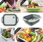 COLLAPSIBLE MULTIFUNCTIONAL CHOPPING BOARD & BOWL - Image 2