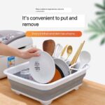 COLLAPSIBLE SILICONE MINI DISH / PLATE RACK