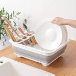 COLLAPSIBLE SILICONE MINI DISH / PLATE RACK - Image 3