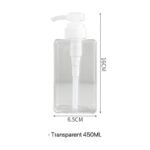MULTIPURPOSE REFILLABLE HAND PUMP BOTTLE DISPENSER FOR SOAP/SHAMPOO/CREAM - Image 7