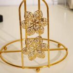 CREATIVE METAL GOLD TISSUE PAPER HOLDER / RACK - Image 4