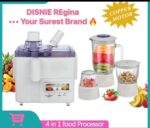 DISNIE REGINA 800W 4-IN-1 FOOD PROCESSOR (Juicer • Blender • Chopper • Grinder) - Image 2