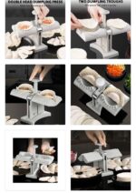 DOUBLE HEAD AUTOMATIC STEEL DUMPLING MOLD MAKER - Image 2