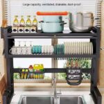 DOUBLE LAYER OVER-SINK DRAINING DISH / PLATE RACK - Image 3