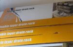 DOUBLE LAYER OVER-SINK DRAINING DISH / PLATE RACK - Image 6