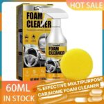 RAYHONG SUPERB MULTIPURPOSE CAR & HOME FOAM CLEANER SPRAY (60ML) - Image 2