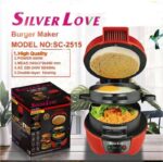 SILVER LOVE 600W ELECTRIC BURGER MAKER
