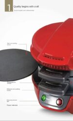 SILVER LOVE 600W ELECTRIC BURGER MAKER - Image 6