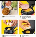 SILVER LOVE 600W ELECTRIC BURGER MAKER - Image 5