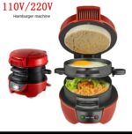 SILVER LOVE 600W ELECTRIC BURGER MAKER - Image 3