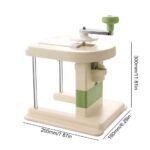 MANUAL-CRANKED STAINLESS STEEL FRUIT CABBAGE CHOPPER / SPIRALIZER / CUTTER - Image 4