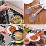 MESHED STAINLESS STEEL SEIVE / TONGS - Image 3