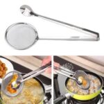 MESHED STAINLESS STEEL SEIVE / TONGS - Image 2