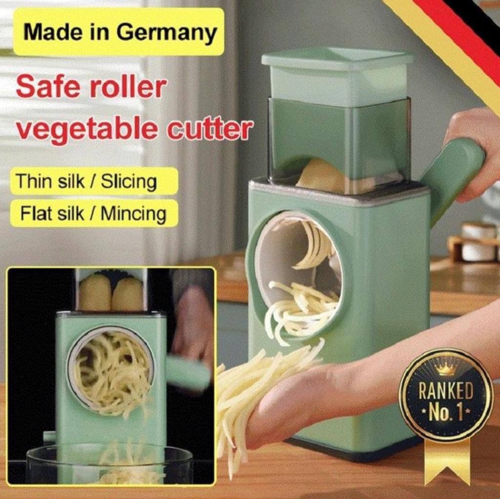 img_5616-1 MULTI-FUNCTION STAINLESS STEEL VEGETABLE CUTTER / SLICER / SHREDDER - Image 1