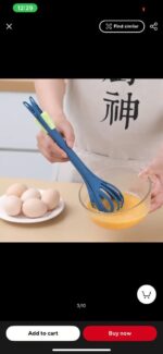 MULTIFUNCTIONAL KITCHEN WHISK / TONG / CLAMP - Image 6