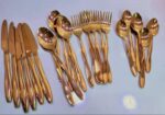 24PCS NON-FADING GOLD CUTLERY SET - Image 2