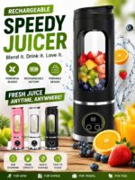HIGH QUALITY COLOUR-CHANGING RECHARGEABLE SMOOTHIE MAKER / JUICER