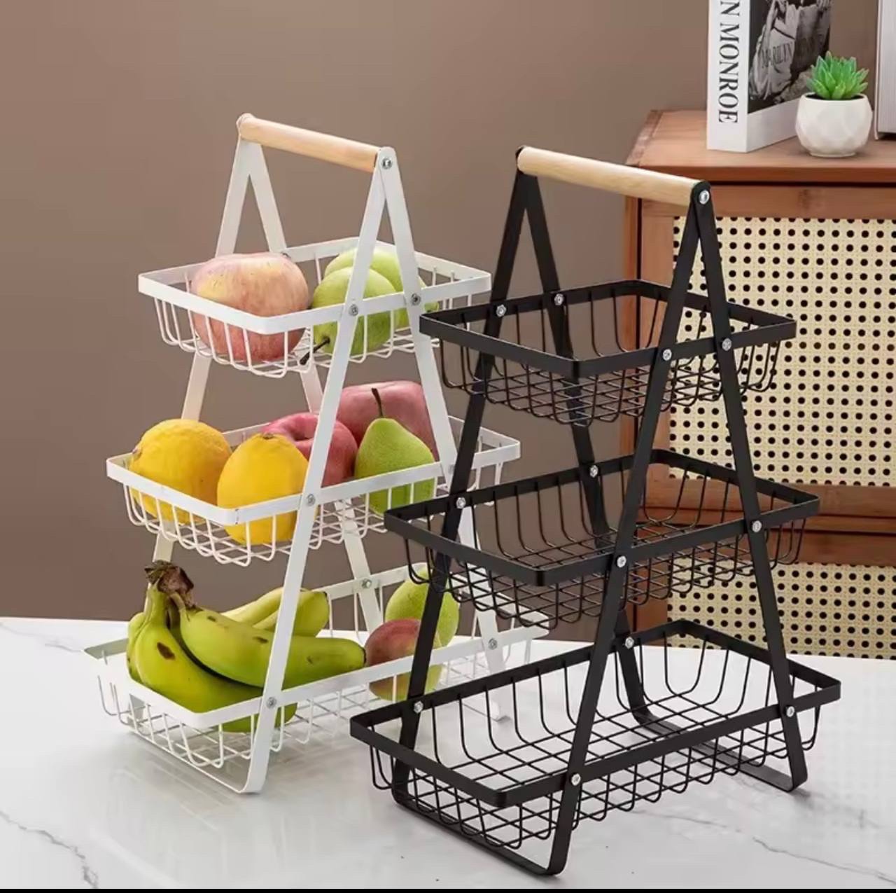 img_5769 3-LAYERS QUALITY METAL WIRE MULTIFUNCTIONAL ORGANIZER / STORAGE RACK - Image 1