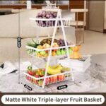 3-LAYERS QUALITY METAL WIRE MULTIFUNCTIONAL ORGANIZER / STORAGE RACK - Image 3