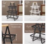 3-LAYERS QUALITY METAL WIRE MULTIFUNCTIONAL ORGANIZER / STORAGE RACK - Image 4