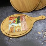 QUALITY WOODEN FRUIT & PIZZA PLATE - Image 5
