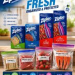 ZIPLOCK TRANSPARENT STORAGE BAGS