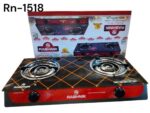 RASHNIK SELF IGNITION DOUBLE FACE GLASS GAS COOKER
