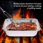 REUSABLE ALUMINUM FOIL TIN PAN FOR COOKING / HEATING / STORING FOOD - Image 2