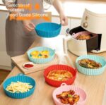REUSABLE SILICONE AIR FRYER PARCHMENT