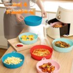 REUSABLE SILICONE AIR FRYER PARCHMENT